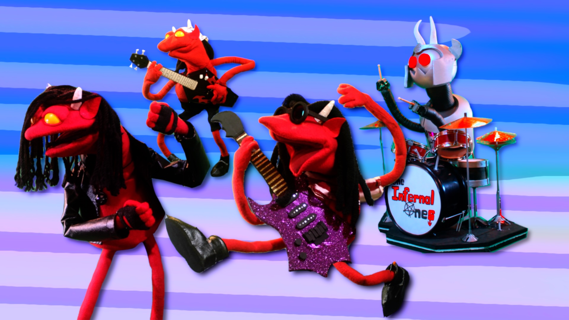 Stylized band image of The Infernal Ones